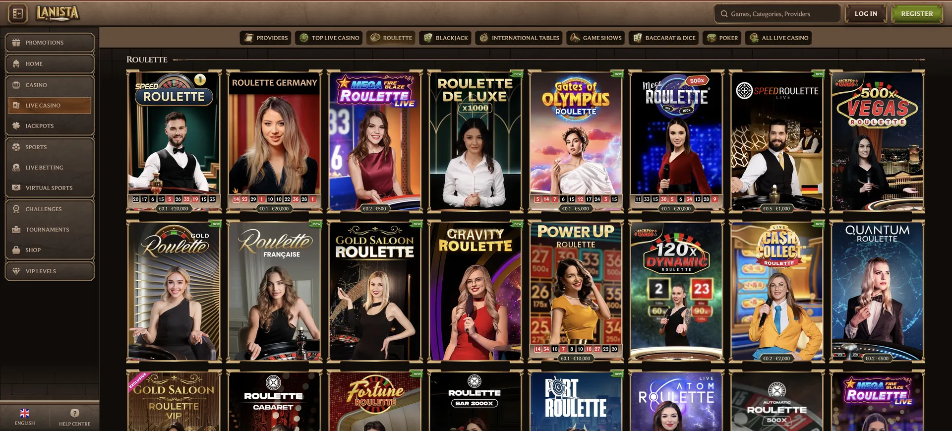 Lanista Casino Erfahrungen: 1 De Roulette